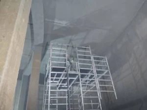 Trinkwasserbehältersanierung - Sanierung der Decke eines Trinkwasserbehälters