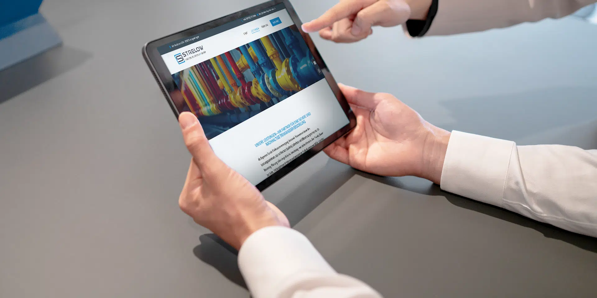 Kostenloses Erstgespräch mit dem nach DVGW W316 geprüften Fachplaner zum Thema Trinkwasserbehältesanierung